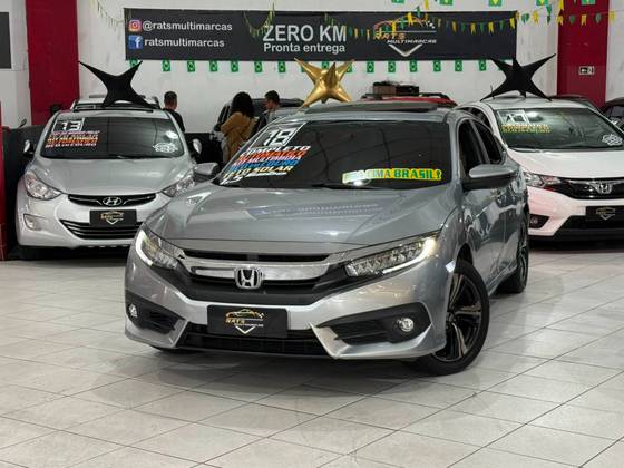 HONDA CIVIC 1.5 16V TURBO GASOLINA TOURING 4P CVT